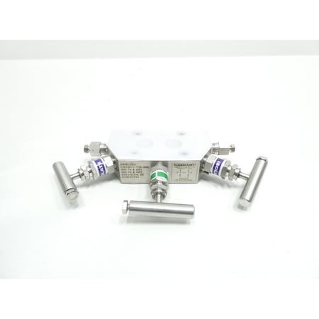 Rosemount STAINLESS INTRUMENT MANIFOLD 6092PSI PRESSURE TRANSMITTER PARTS & ACCESSORY 0305RC32B11 C30512-1124-0000